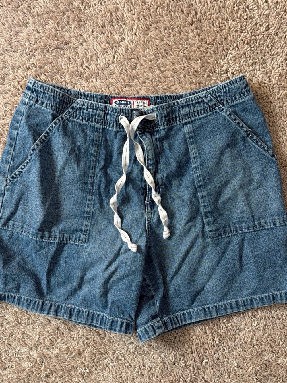Vintage Old Navy Denim Drawstring Women's Shorts